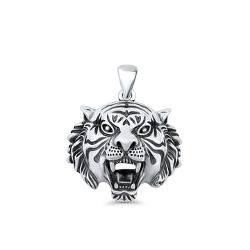 Tiger Head Pendant